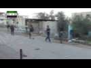 Syrian rebels battle government forces in Deraa - amateur video