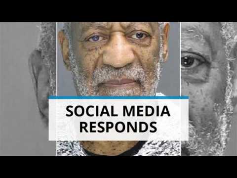 People react on social media to Bill Cosby case