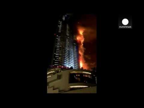 Towering inferno: fatal fire engulfs luxury hotel and apartment block in Dubai