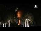 Huge fire engulfs Dubai hotel ahead of New Year’s Eve fireworks display