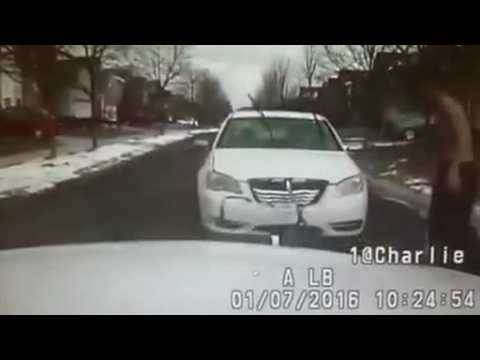 Brother's fight ends in crash with police car