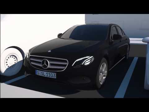 Mercedes-Benz Parking Pilot - rear cross-traffic alert - Animations | AutoMotoTV