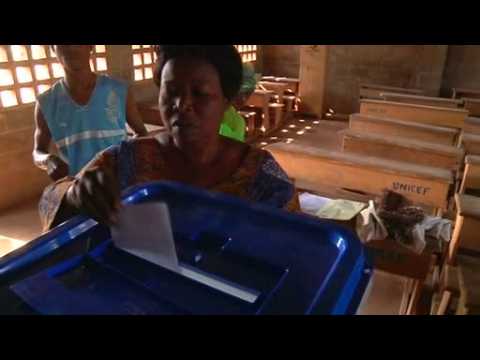 Voters in Central African Republic defy rebels, cast ballots in crucial referendum