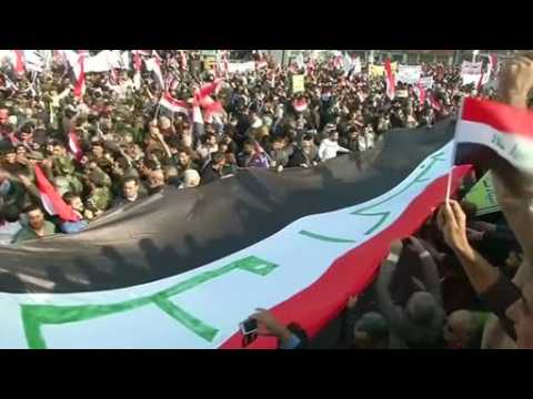 Baghdad protesters demand pullout of Turkish troops