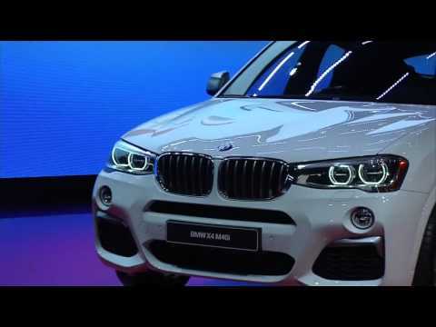 World Premiere BMW X4 M40i at 2016 NAIAS Detroit | AutoMotoTV