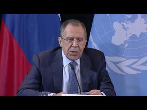 Russia's Lavrov - Cessation of Syria hostilities 'complicated'