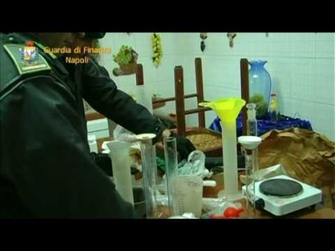 Italian police raid cocaine lab near Naples