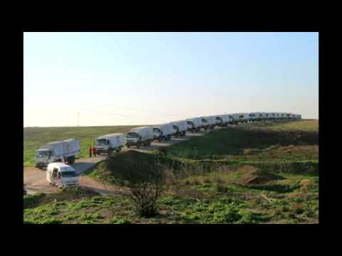 Syria aid trucks to set off from Damascus