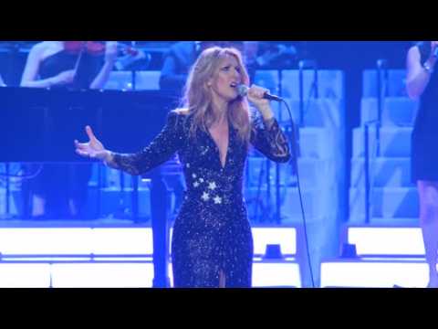 Celine Dion first performance after losing her husband