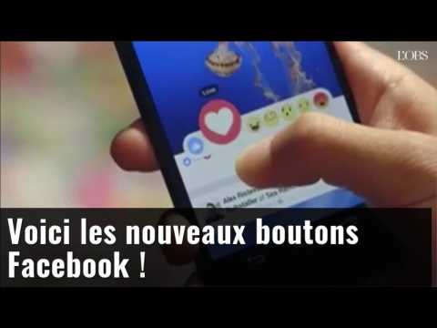 Facebook lance ses nouveaux boutons de réaction