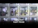 French fast food: Fruit and veg vending machines