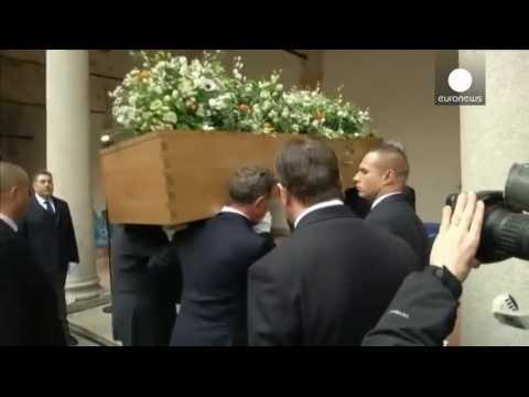 Funeral held for Italian author Umberto Eco