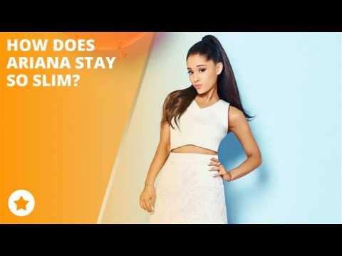 What is the secret behind Ariana Grande's slim figure?