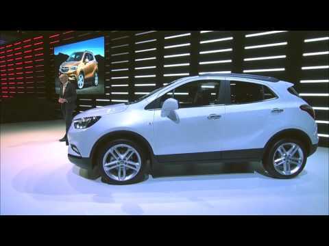 Geneva Motor Show 2016 - Reveal Opel Mokka X | AutoMotoTV