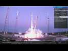 SpaceX launches communications satellite