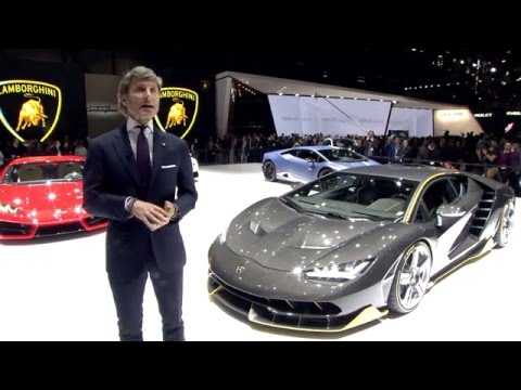 Geneva Motor Show 2016 - Stephan Winkelmann President and Ceo of Lamborghini | AutoMotoTV