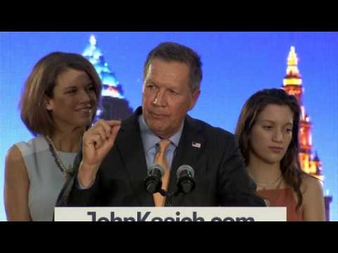 With Ohio win, Kasich says campaign goes on
