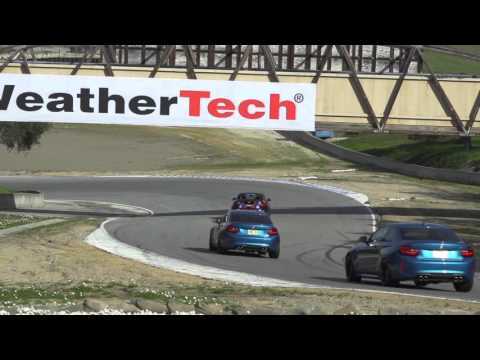 BMW M2 at Laguna Seca Raceway on the Track | AutoMotoTV