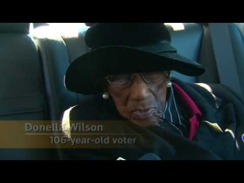 106-year-old voter casts vote in South Carolina