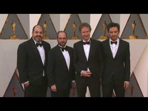 International film stars arrive to Oscars red carpet