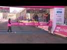 Kenyan breaks Bath Half Marathon record but is tripped by finish line