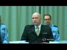 Mass killer Breivik arrives in court