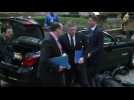 EU leaders arrive at key EU-Turkey summit for migration - Label : AFPTV - First images - Category : News