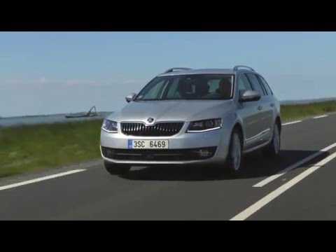 2016 SKODA Octavia Combi G-TEC Driving Video | AutoMotoTV