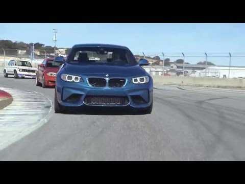 The new BMW M2, BMW 1 Series M Coupé and BMW 2002 turbo Driving video on the Racetrack | AutoMotoTV