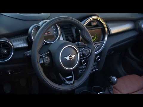 The new MINI Cooper S Convertible Interior Design in Melting Silver Metallic | AutoMotoTV