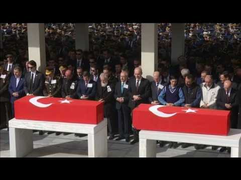 Turkey buries victims of Ankara suicide blast
