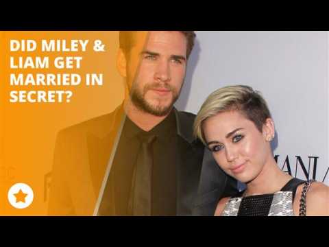 Are Miley Cyrus and Liam Hemsworth married?