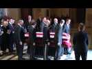 Scores of U.S. political leaders attend services for Scalia