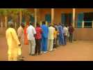 Tight security during Niger's tense presidential vote