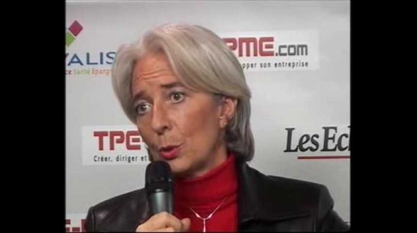 Illustration pour la vidéo Christine Lagarde