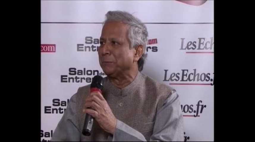 Illustration pour la vidéo Muhammad Yunus