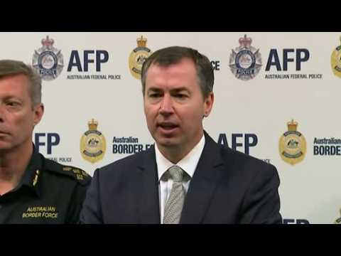 Australian Federal Police seize more than A$1.25 billion of liquid methamphetamine