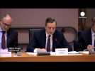 European Central Bank’s Draghi bullish on banks and stimulus