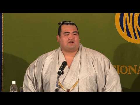 First Japanese Sumo champion since 2006 speaks about the sport