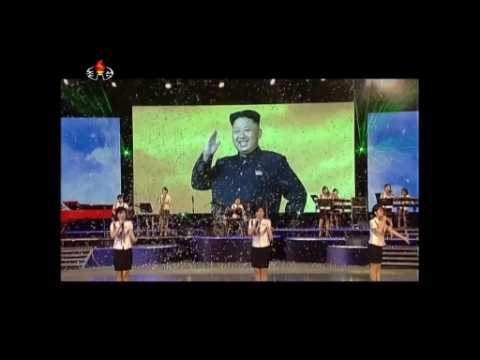 Glitzy concert hails North Korea rocket launch
