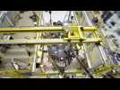 NASA release time-lapse showing construction of mirror on telescope