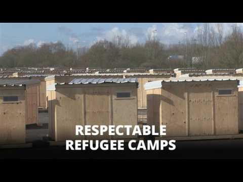 Humane refugee camp opens in France