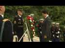 Canada's Trudeau honors U.S. and Canadian war dead at Arlington