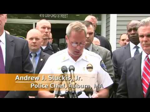 Manhunt underway after Massachusetts police officer killed
