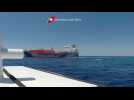 Italian coast guard finds capsized boat in Mediterranean
