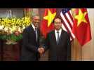 Obama meets Vietnamese counterpart in landmark visit
