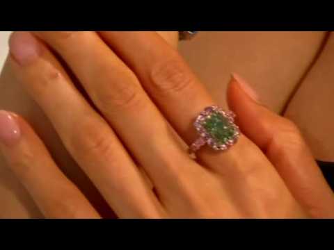 Green diamond shatters auction world record