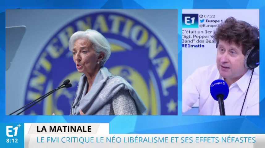 Illustration pour la vidéo Le FMI de Christine Lagarde aurait-t-il perdu la tête?