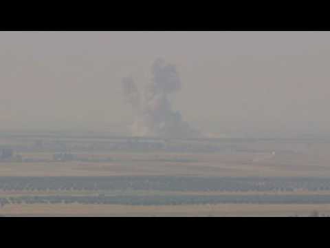 Airstrikes hit Syrian town of Marea - Turkish media