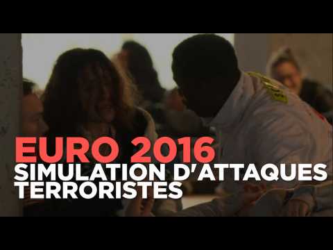 Euro 2016 : simulation d'attaque terroriste au Stade de France